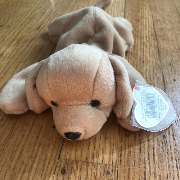 Ty Beanie Baby - Fetch Golden Retriever - 1997 - Picture 1 of 7